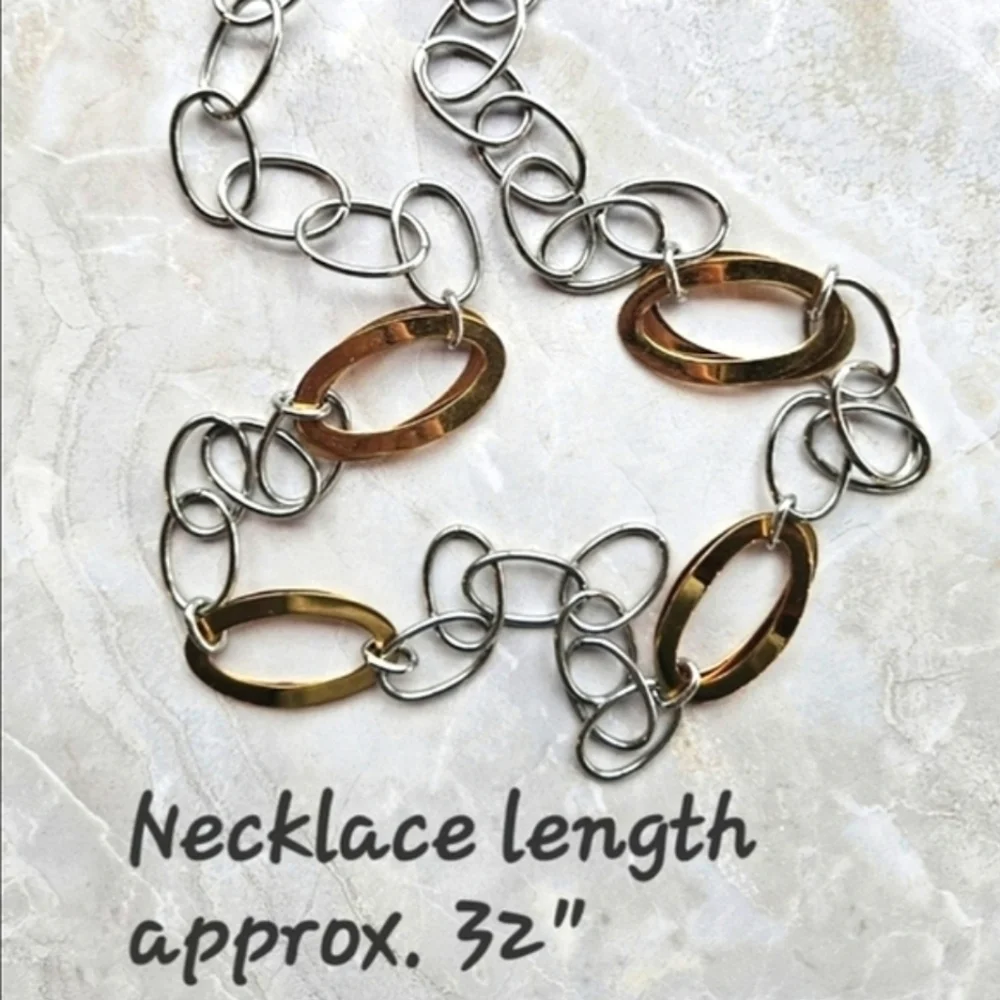 Milor Gold and Silver  Necklace